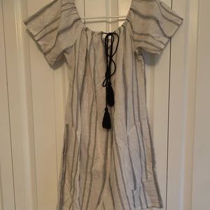 BCBGeneration off the shoulder romper